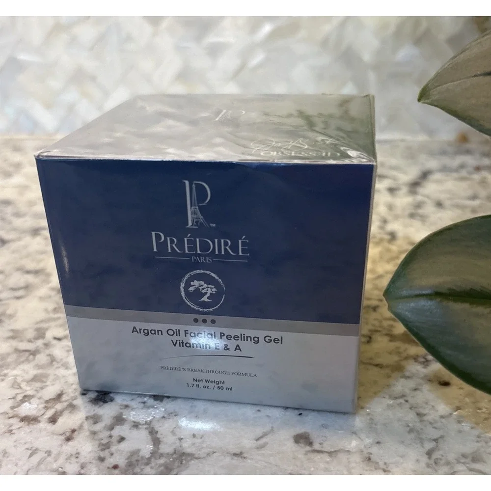 Argan Oil Facial Peeling Gel with Vitamin E & A Skin Care‎ Paris 1.7 Fl oz /50ml